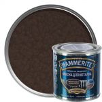 фото Краска молотковая Hammerite цвет коричневый 0.25 л