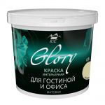фото Краска для гостиной и офиса цвет беленый дуб 0.9 л