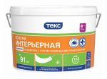 фото Краска Белоснежная ТЕКС Универсал интерьерная 14 кг