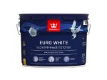 фото Краска Tikkurila Euro White белая 9 л