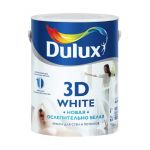фото Краска DULUX Ослепительно белая 5 л 