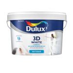 фото Краска DULUX Ослепительно белая 10 л 