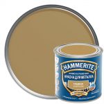 фото Краска гладкая Hammerite цвет золотой 0.25 л