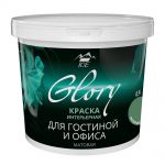фото Краска для гостинной Glory 0.9 л, цвет исландский мох