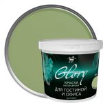 фото Краска для гостинной Glory 0.9 л, цвет лавровый лист