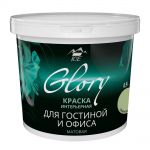 фото Краска для гостинной Glory 0.9 л, цвет лавровый лист