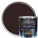фото Краска гладкая Hammerite цвет коричневый 0.25 л