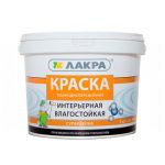 фото Краска ЛАКРА Интерьерная Влагостойкая Супербелая 3 кг 