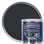 фото Краска гладкая Hammerite цвет серый 0.25 л