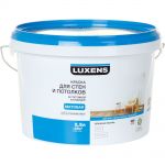 фото Краска для стен гостиной и спальни Luxens 2,5 л