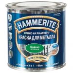 фото Краска гладкая Hammerite цвет зелёный 0.25 л