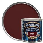 фото Краска гладкая Hammerite цвет вишневый 0.25 л