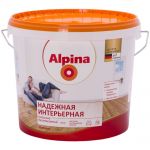 фото Краска ALPINA надежная интерьерная, 5 л