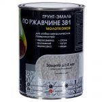 фото Эмаль молотковая Dali 3в1 цвет серебряный 0.8 кг