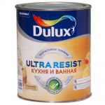 фото Моющаяся краска для стен Dulux Ultra Resist Кухня и Ванная база BW 1 л