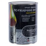 фото Эмаль молотковая Dali 3в1 цвет чёрный 0.8 кг