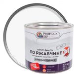 фото Эмаль по ржавчине 3в1 цвет белый 2.4 кг