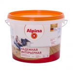фото Краска ALPINA надежная интерьерная, 2,5 л