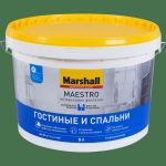 фото Краска для стен и потолков Marshall Maestro Фантазия BW 9л