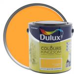 фото Декоративная краска для стен и потолков Dulux Colours Kingdom цвет индийский шафран 2.5 л