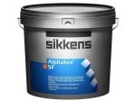 фото Краска Sikkens Alphatex SF BS W05 матовая белая 5 л