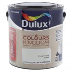 фото Краска Dulux Colours of Kingdom матовая для стен и потолков кунжутное семя 2.5 л