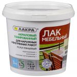 фото Лак тонированный для мебели Лакра цвет белый 0.9 л