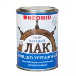 фото Алкидно-уретановый яхтный лак NEOMID Yacht полуматовый 0.75 л
