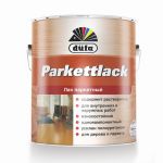 фото Паркетный лак Dufa Parkettlack бесцветный полуматовый 2.5 л