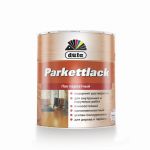 фото Паркетный лак Dufa Parkettlack бесцветный полуматовый 750 мл