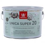 фото Лак полуматовый Tikkurila Unica Super ЕР 9 л