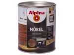 фото Лак ALPINA для мебели полуматовый 0,75 л