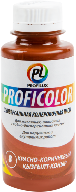 фото Профилюкс Profilux Proficolor №8 100 гр цвет красно-коричневый