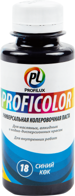 фото Профилюкс Profilux Proficolor №18 100 гр цвет синий