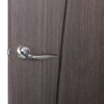 фото Ручка дверная на розетке Inspire, алюминий, цвет никель