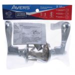 фото Ручка-защёлка Avers 8091-01-CR, с ключом и фиксатором, сталь, цвет хром