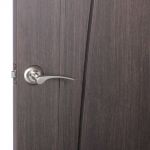 фото Комплект для межкомнатной двери Фабрика Замков 10L 170 BK, с фиксатором, цвет матовое серебро