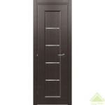 фото Дверь межкомнатная остеклённая Candler 200х60 см цвет чёрный дуб