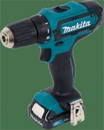 фото Дрель-шуруповёрт Makita DF331DWYL1, 12 В, Li-ion 2х1.5 Ач, с фонарём
