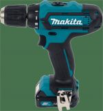 фото Дрель-шуруповёрт Makita DF331DWYL1, 12 В, Li-ion 2х1.5 Ач, с фонарём