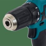 фото Дрель-шуруповёрт Makita DF331DWYL1, 12 В, Li-ion 2х1.5 Ач, с фонарём