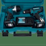фото Дрель-шуруповёрт Makita DF331DWYL1, 12 В, Li-ion 2х1.5 Ач, с фонарём