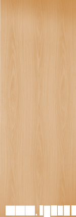 фото Дверь межкомнатная глухая 60x200 см, ламинация, цвет миланский орех
