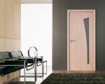 фото Дверь межкомнатная остеклённая ламинированное Белеза 200x60 см цвет белый дуб