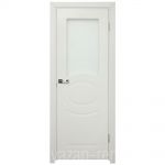 фото Дверь межкомнатная остеклённая Дэлия 200х90 см цвет белый